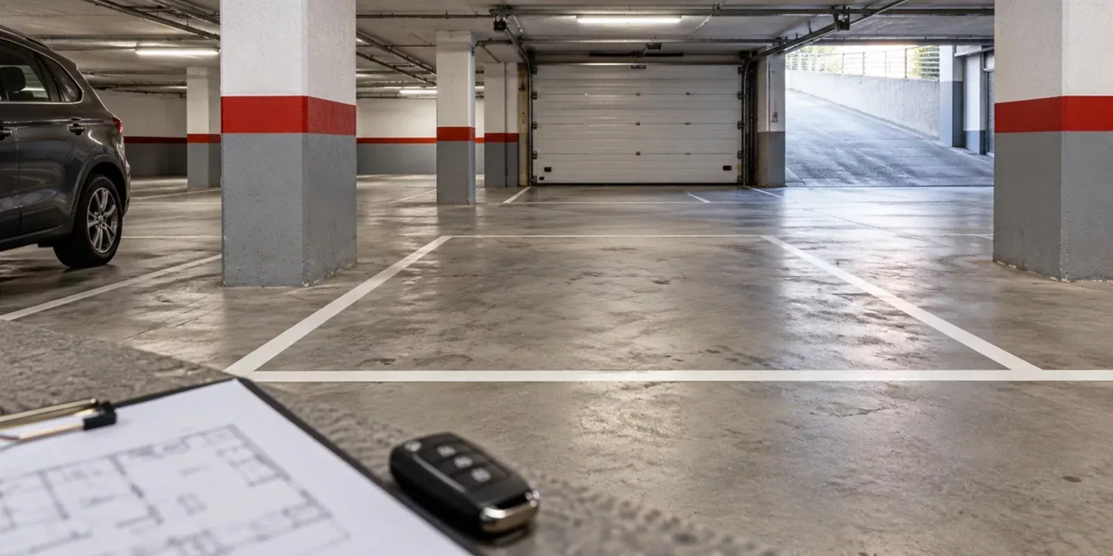 ¿Puedo comprar un piso en Granada si el garaje aparece en el anuncio, pero no en la escritura?