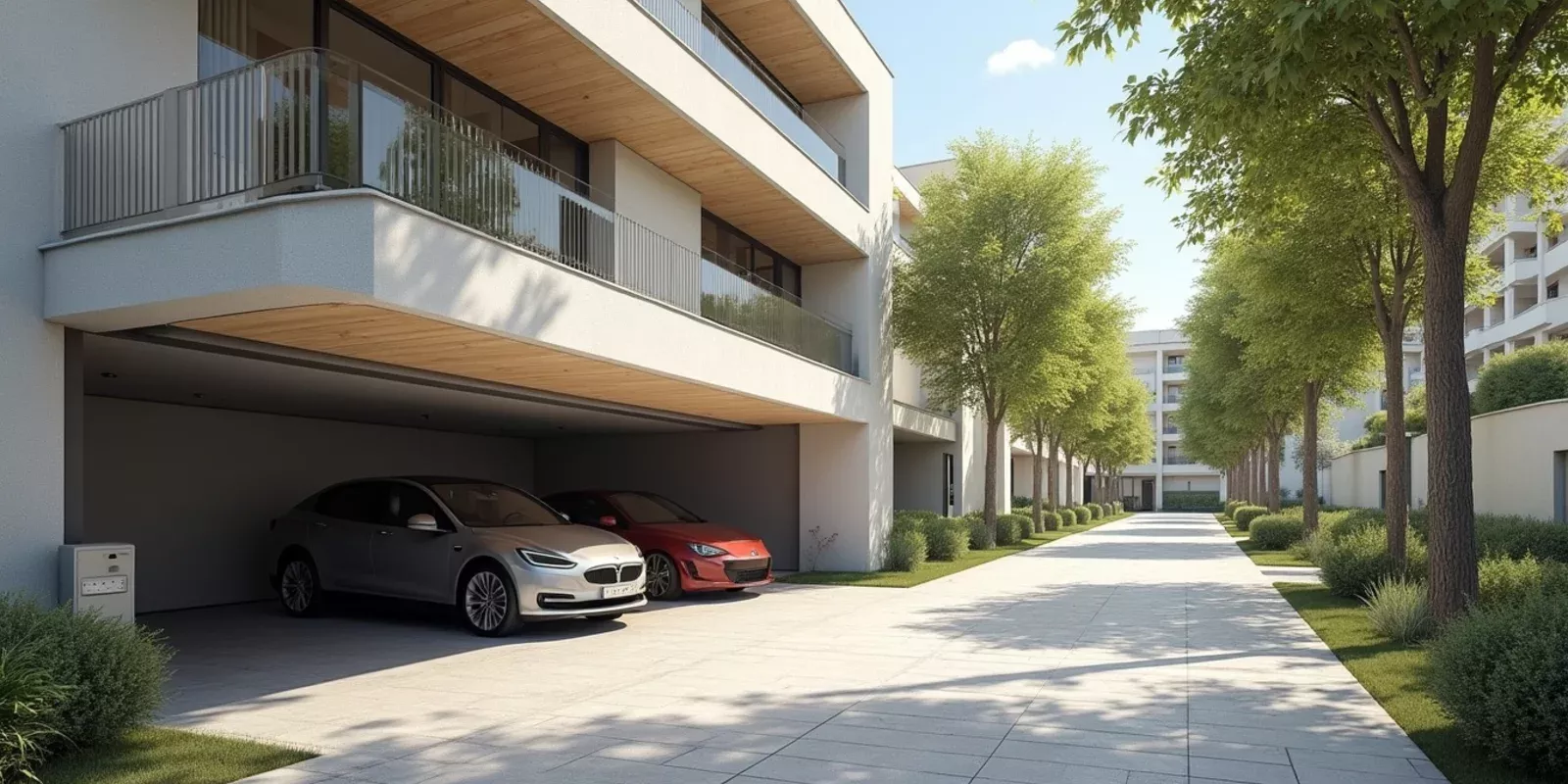 ¿Qué debo comprobar antes de comprar una plaza de garaje en Granada si necesito instalar un cargador para mi coche eléctrico?