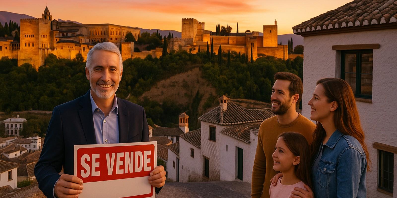 Tiempo medio de venta en barrios céntricos de Granada 