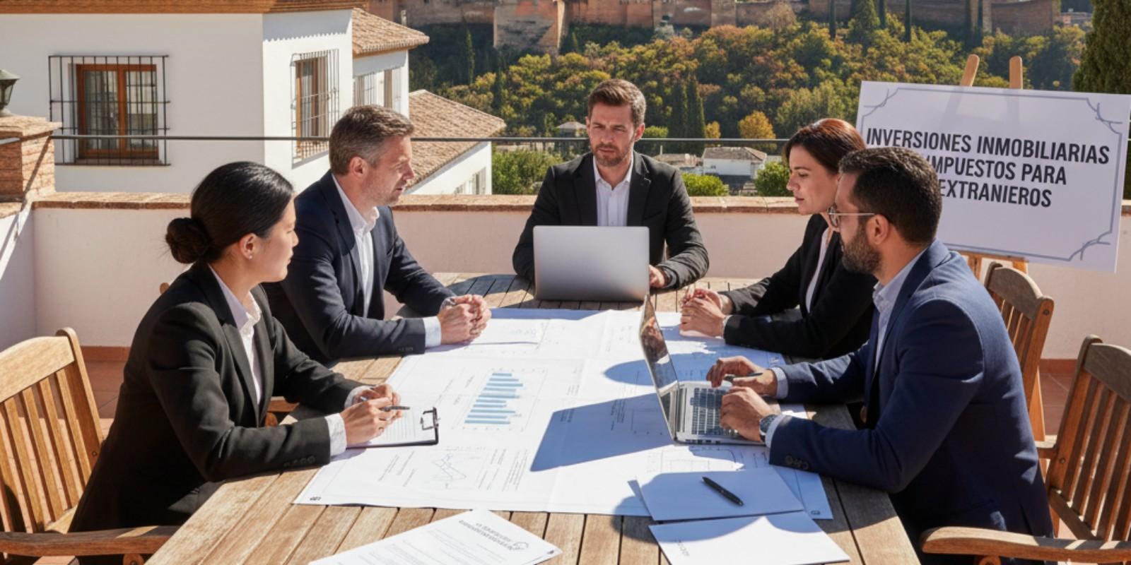 Qué impuestos pagan los inversores extranjeros al comprar o vender en Granada