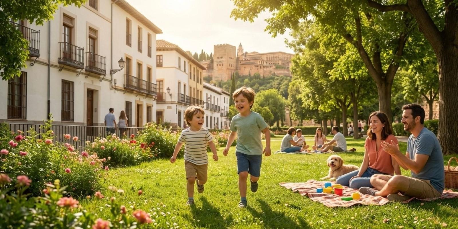 ¿Qué barrios de Granada ofrecen mejor calidad de vida para familias?