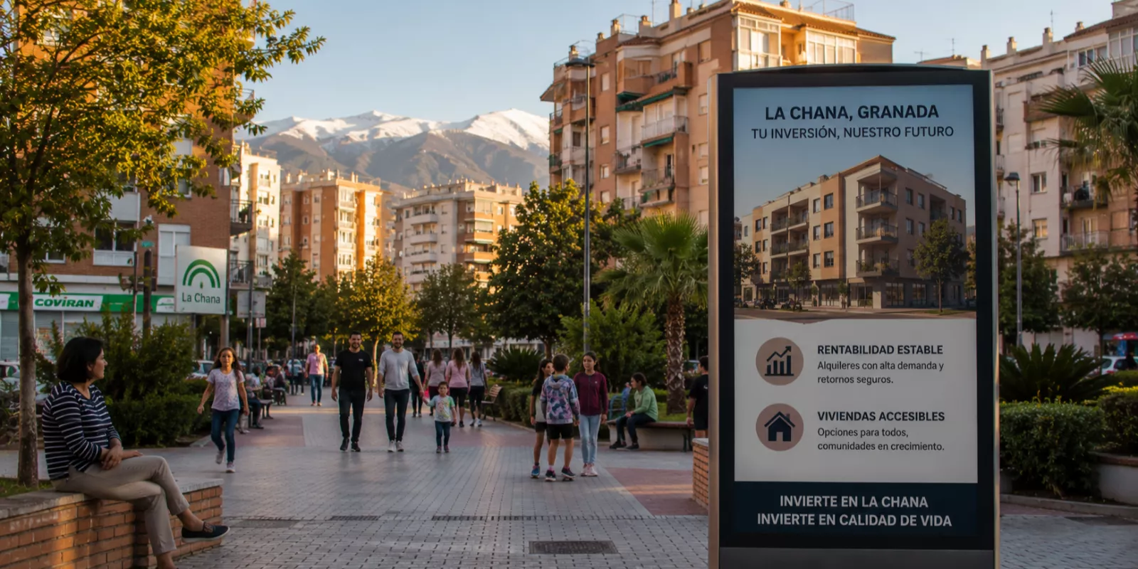 ¿Es buena inversión comprar en La Chana para alquilar a familias o trabajadores?