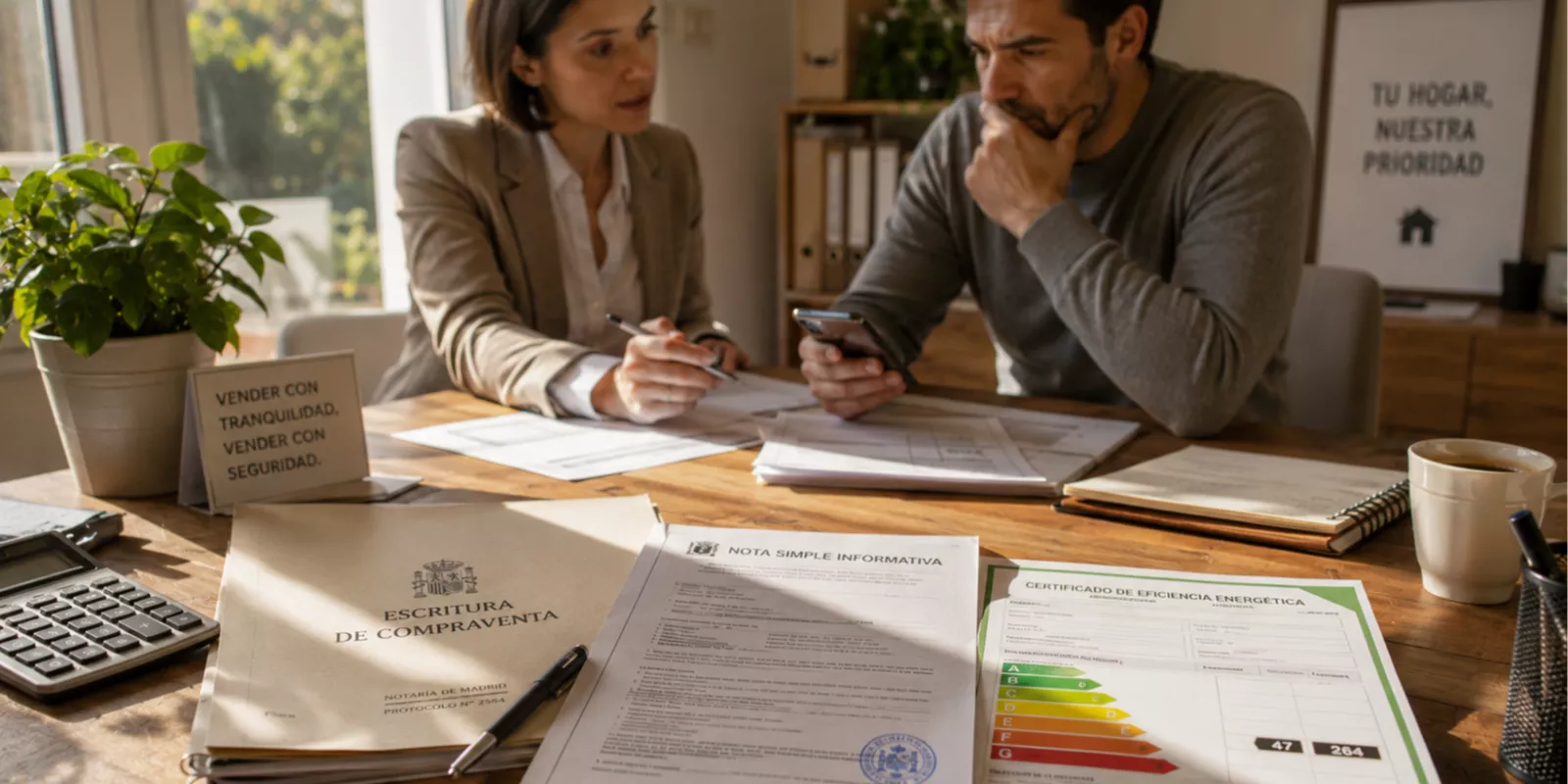 ¿Qué documentos necesito revisar antes de poner una vivienda en venta?